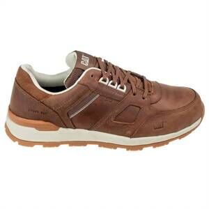 NEW CAT FOOTWEAR men's casual steel toe low work shoes in barley